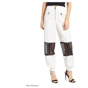 I.AM.GIA Gwen parachute pant in white size XS